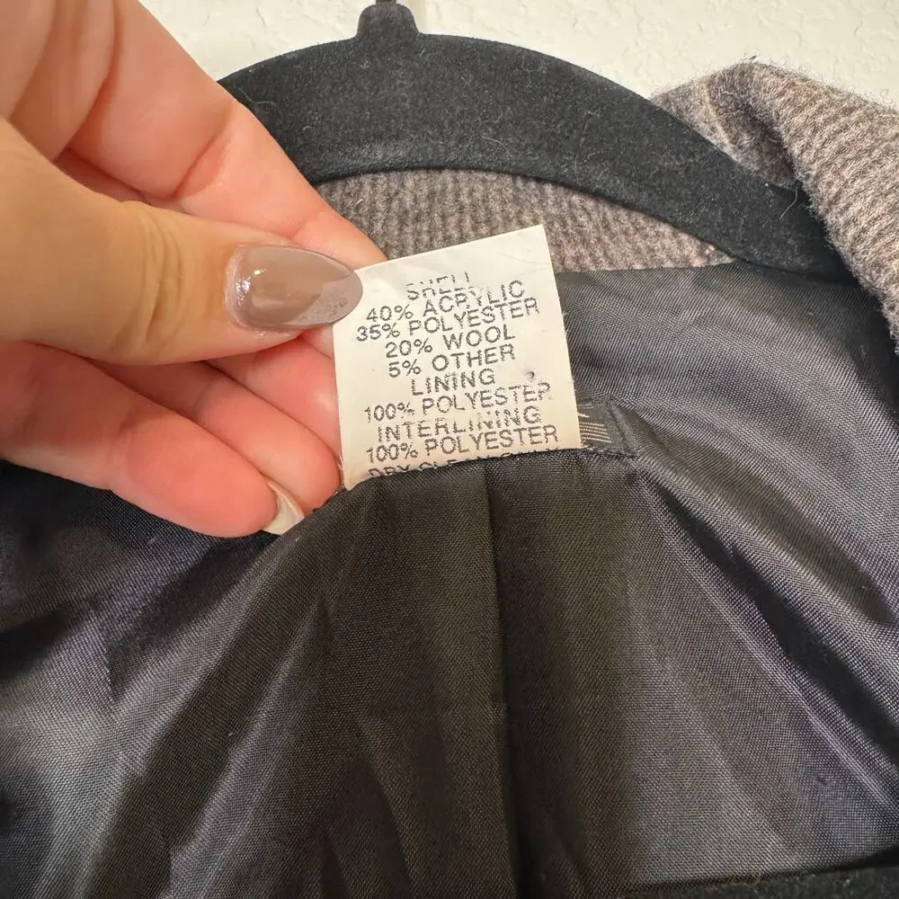 Vintage‎ Gray Plaid Jacket